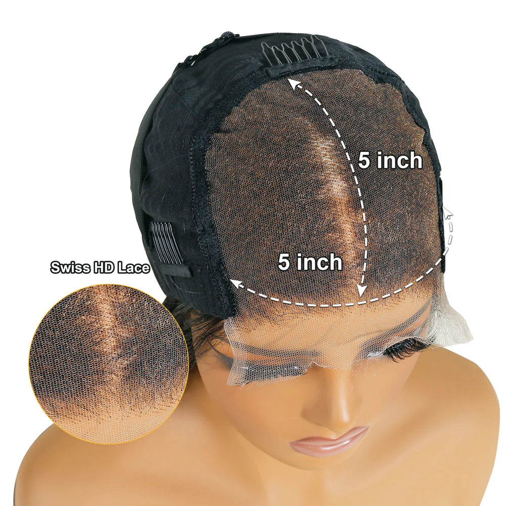 5X5 Closure HD Wig